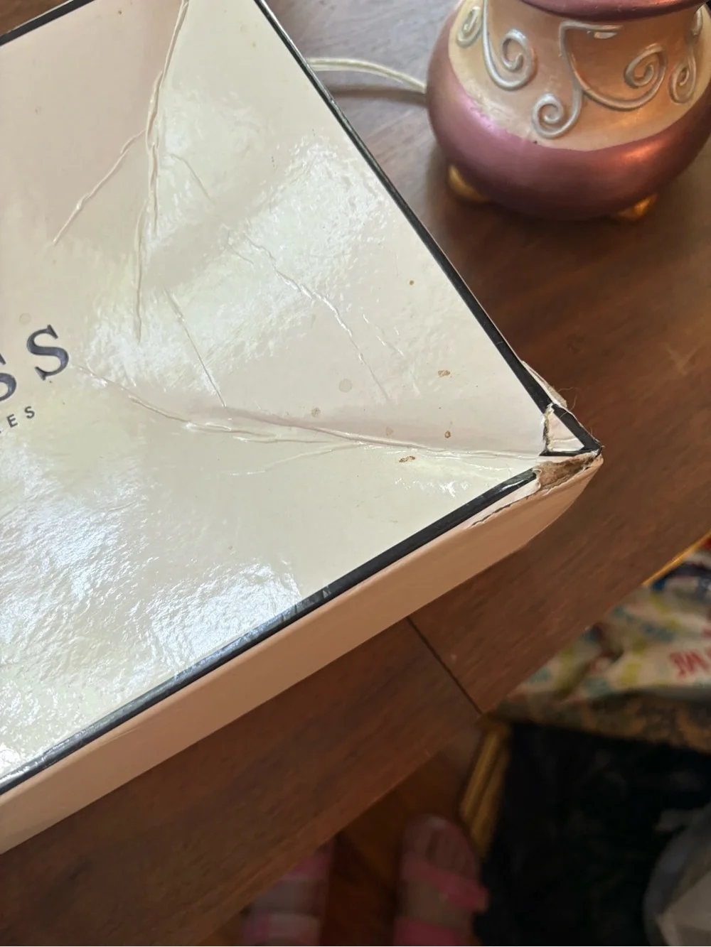 NIB Guess Floral platform espadrilles